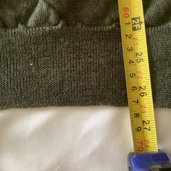 Jos.A.Bank MENS 100% Merino Wool Sweater, XXL, From Italy, Hunter Green, - Picture 5 of 7